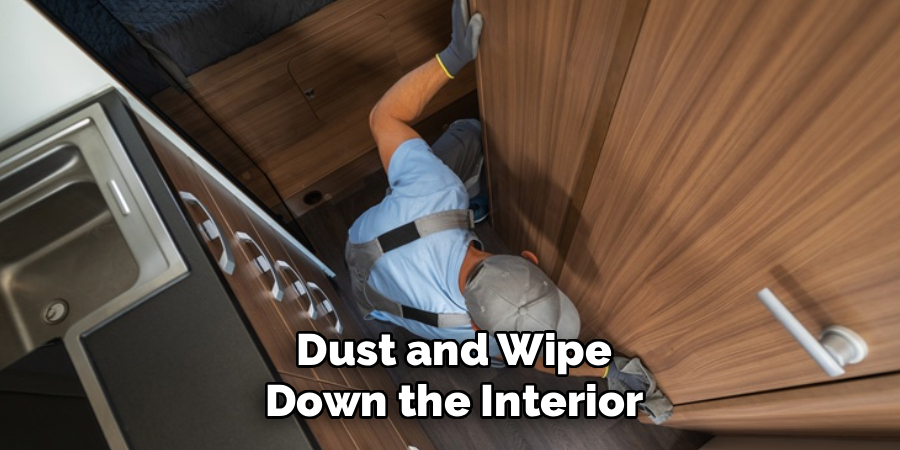 Dust and Wipe Down the Interior