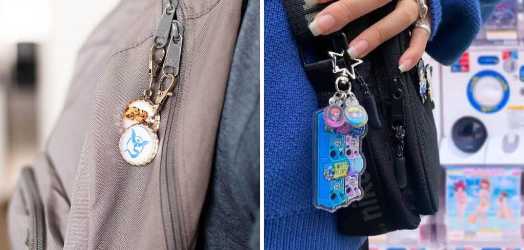 How To Put Keychains On Backpack