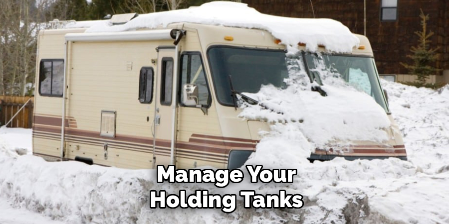Manage Your Holding Tanks